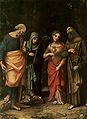 Saint Peter, Saint Martha, Saint Mary Magdalene, and Saint Leonard, by Correggio