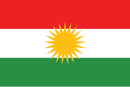 Drapeau de Kurdistan