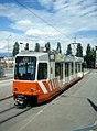 Livrée 1988 sur un tramway