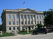 Greene County Courthouse, Jefferson, Iowa, 1918.