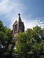 Turm der Haardter Kirche