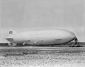 Image 35LZ 129 Hindenburg at Lakehurst Naval Air Station, 1936 (from Aviation)