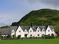 Maisons vers l'entrée du village de Kilmartin.