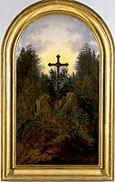 Cross in the Mountains (1814-1820; Ducal Museum Gotha)