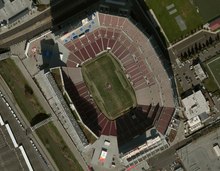 Aerial photo of Levi's Stadium