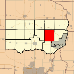 Location in Clinton County