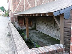 Le lavoir.