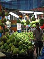 Ipoh pomelos on sale at Chinatown, Singapore