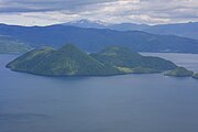 Nakajima seen from Mt. Poromoi (May 2009)