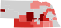 2018 Nebraska Legislature election by vote share