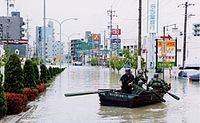 東海豪雨時の天白区野並