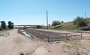 The Old Crosscut Canal was built in 1888 by the pioneers, adjacent to an ancient Hohokam canal which is now filled with soil.