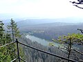 Blick über den See von der Kanzel des Adalbert-Stifter-Denkmals