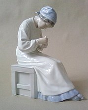 Le peintre de porcelaine, créé par Jens Peter Dahl-Jensen (en) pour B&G