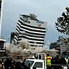 Radio Network House imploding on 5 August 2012
