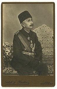 Mehmed VI, by Jean Pascal Sébah (restored by Adam Cuerden)