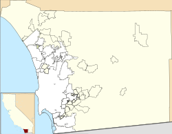Jamul is located in San Diego County, California