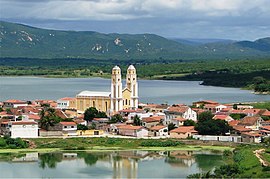 Centro da cidade. Foto tirada da Capela de São Sebastião.