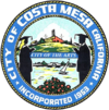 Costa Mesa, California官方圖章