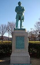 John Sedgwick Monument (1868), United States Military Academy, West Point, New York.