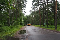 Вид в сторону улицы Андреева