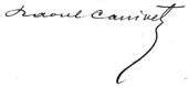 signature de Raoul Canivet