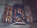 Folding triptych of the Madonna and Child in the parish church.