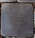 Stolperstein von Grete Löwenstein