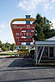 Neonschild des Munger-Moss Motels