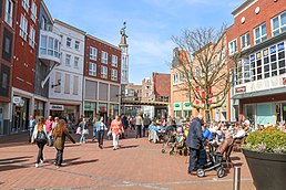 City centre of Spijkenisse