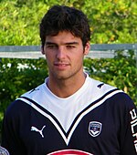 Yoann Gourcuff sous le maillot des Girondins