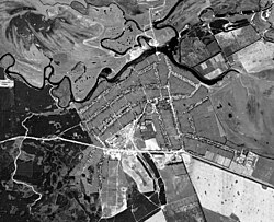 Aerial view of 1972