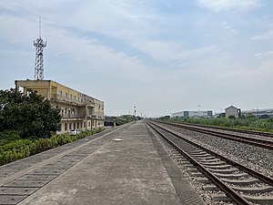 浦东铁路四团站站台