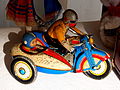 Image 27Motorcycle clubs became more prominent in the 1950s. Pictured is a vintage 1950s motorcycle toy. (from 1950s)