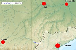 Mappa del fiume