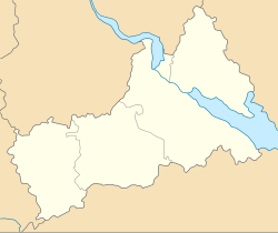 Monastyryshche is located in Cherkasy Oblast