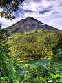 Image 39Arenal Volcano National Park is one of the country's tourist attractions. (from Costa Rica)