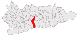 Location in Călărași County