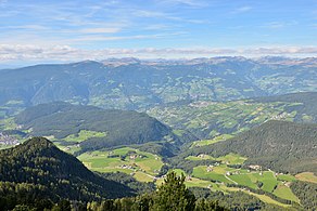 El valle del Isarco.