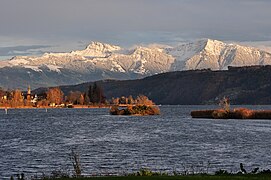 Small islands near Jona delta