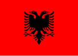 Bandera de Albania