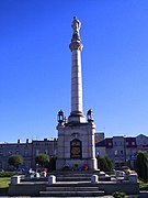 Independence monument at the Market Square