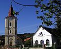 Glockenturm und Sándor-Petőfi-Kulturhaus