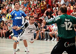 En 2009 sous le maillot du THW Kiel.