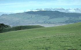 Vue du Kohala depuis les pentes du Mauna Kea.