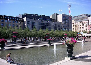 Fasad mot Kungsträdgården