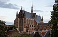 Leiden, church (the Hooglandse kerk) from the Burcht