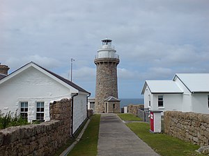 Wilsons Promontory Lightstation mit Leuchtturm