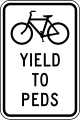 R9-5 Yield to peds