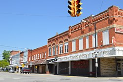 Madison Street from Main Street, downtown